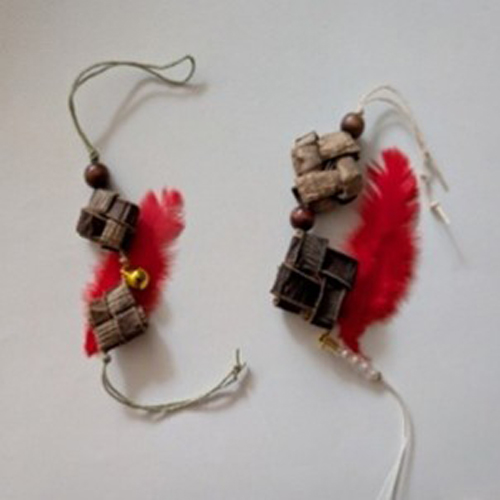 クルミの皮ストラップ画像