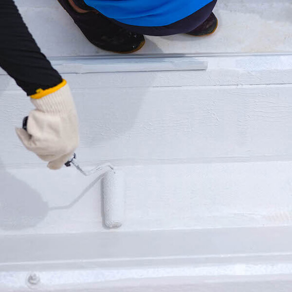 断熱塗料「GAINA（ガイナ）」を使用した塗装工事画像