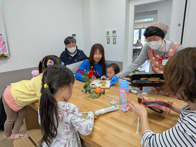 平泉わくわく食堂の様子